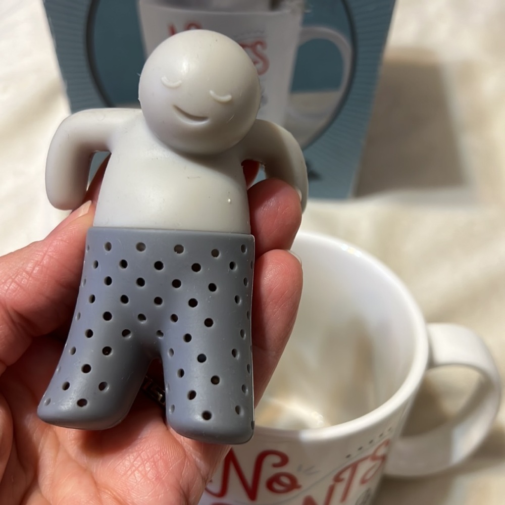 Mug & Little Man Tea Diffuser - Picture 2 of 6